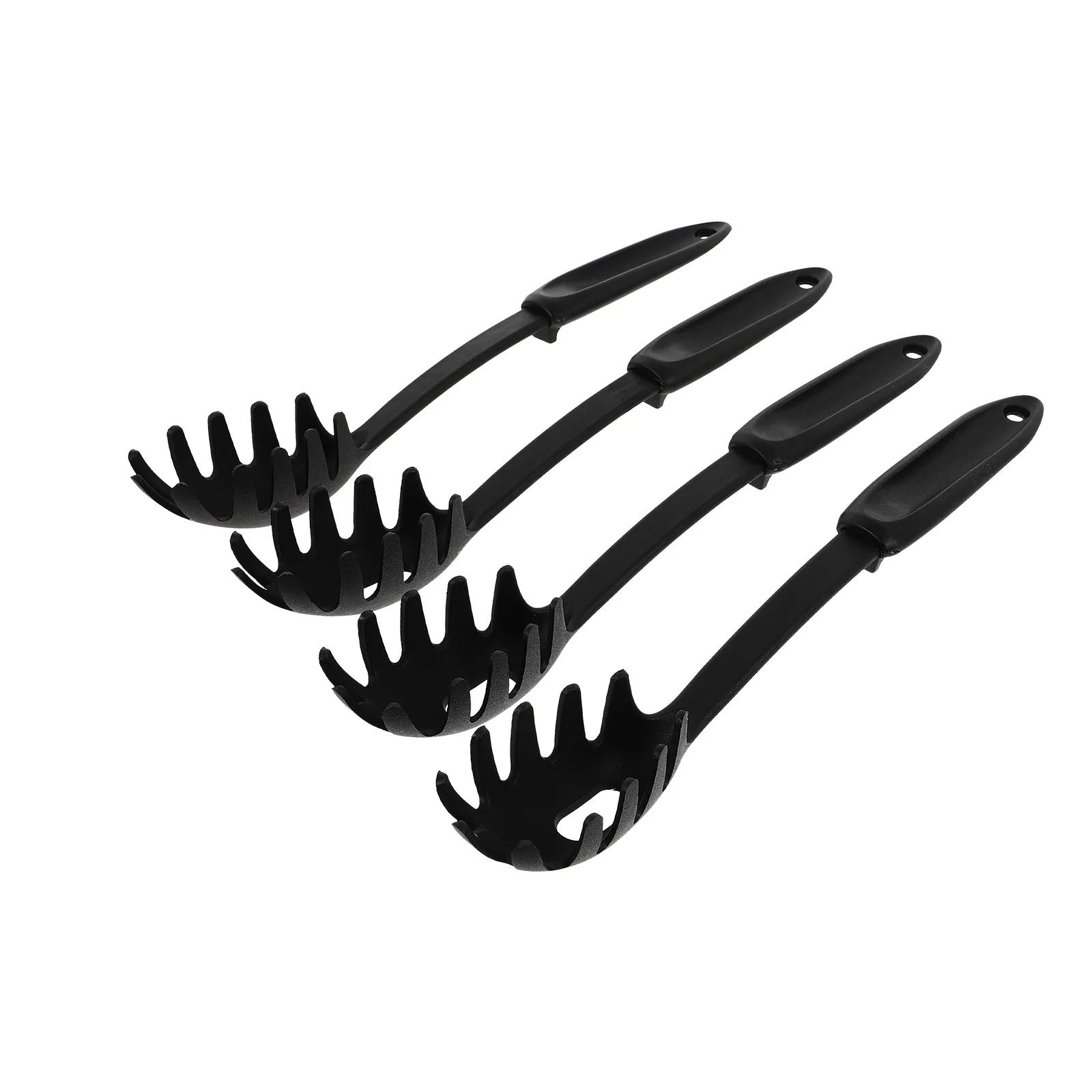 

4 Pcs Spoon Food Grade Nylon High Temp Noodle Spoon Resistant Large Slotted Easy Clean Portable Kitchen Tool