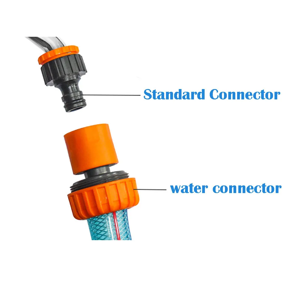 Garden Hose Quick Connector, Pipe Coupler, Stop Water Connector, Repair Joint, Irrigation System, 32mm, 1/2 \