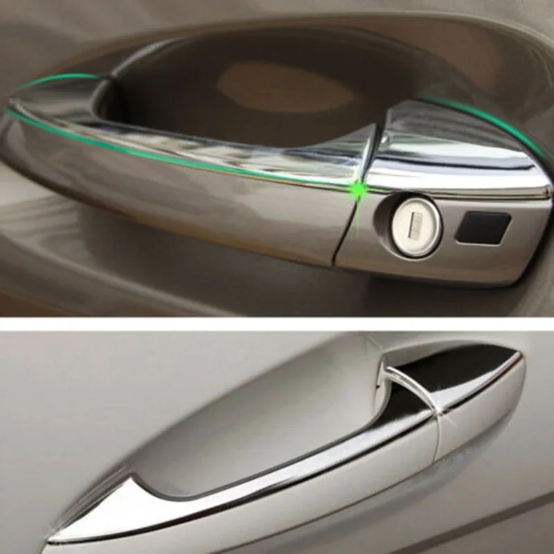 Car Chrome Door Handle Trim Cover For Mercedes-Benz GLK CLA C-Class W204 W246 W212 X204 W166 W117