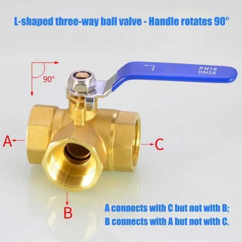 

Uprgades L Type Ball Valves for Pipe Connection In Homes Commercial Plumbing