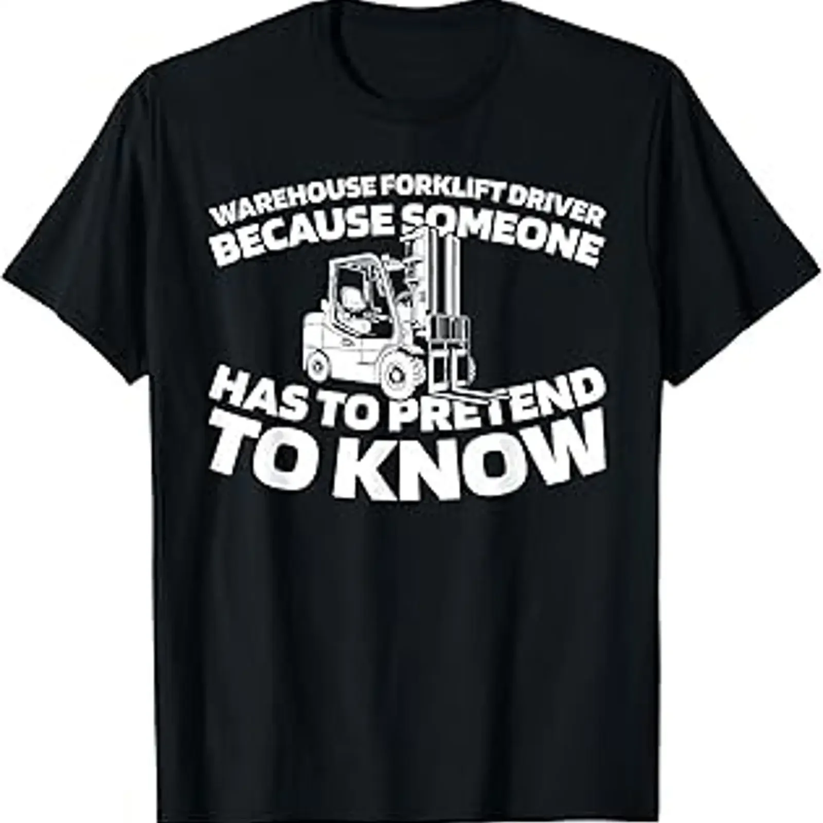 Loading Pallet Logistics Warehouse Forklift Driver T Shirt vintage Washed homme fashion Comfortable designer clothes Unisex