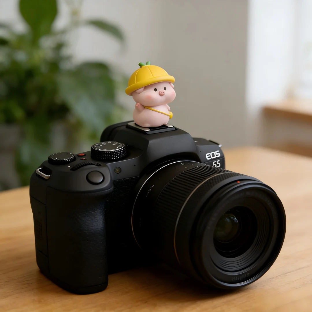 Capa Protetora Divertida e Fofa de Porquinho DIY para Hot Shoe de Câmeras Canon Nikon Sony Fuji XT5 XM5 XT30II XT50 XT30 Leica - Acessório Quente de Venda