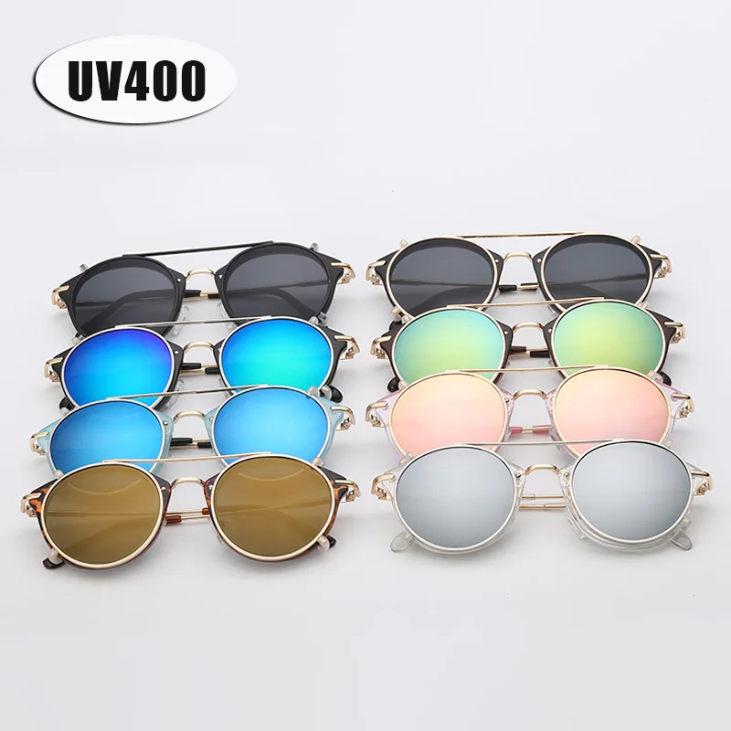 

Metal 2-in-1 Sunglasses Stylish Flip-Up Overlays Women's Men's Y2K Sunshade UV Sun Glasses Popular Metal Punk Eyeglasses