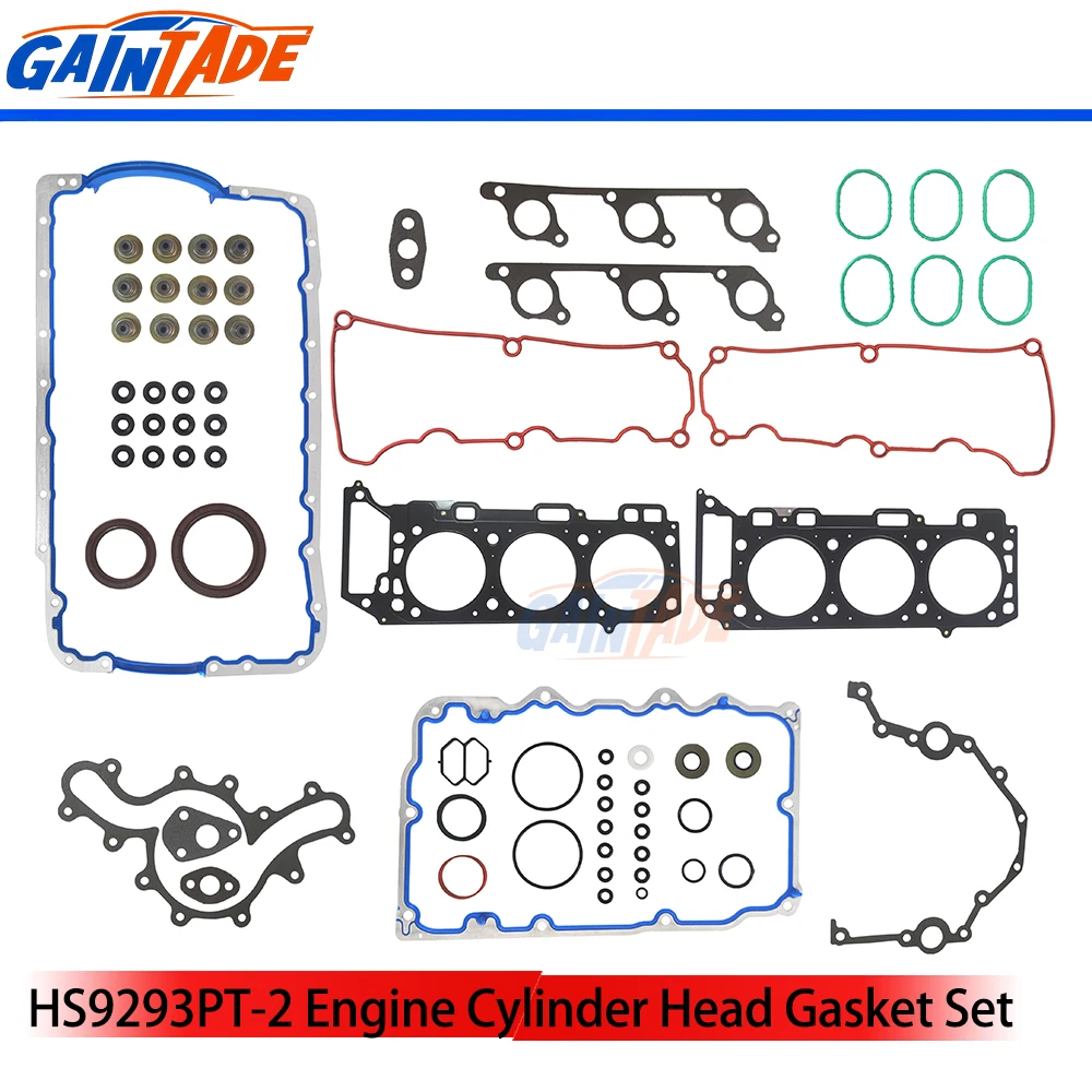 Juego de juntas de culata de motor HS9293PT-2 para Ford Ranger Explorer, Mazda B4000, Mercury Mountaineer 4.0L V6 SOHC VIN E K