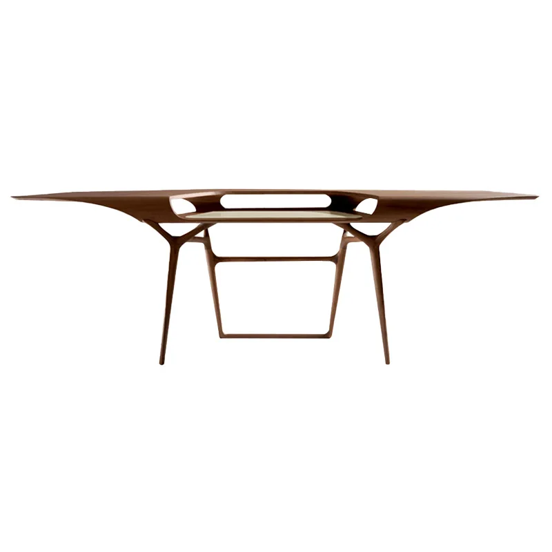 Minimalist solid wood desk antique computer desk workbench boss desk study room