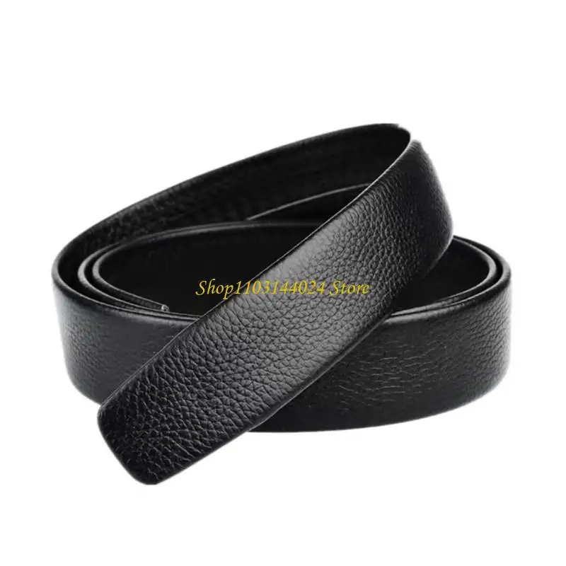 N5KE No Buckle Belt Leath