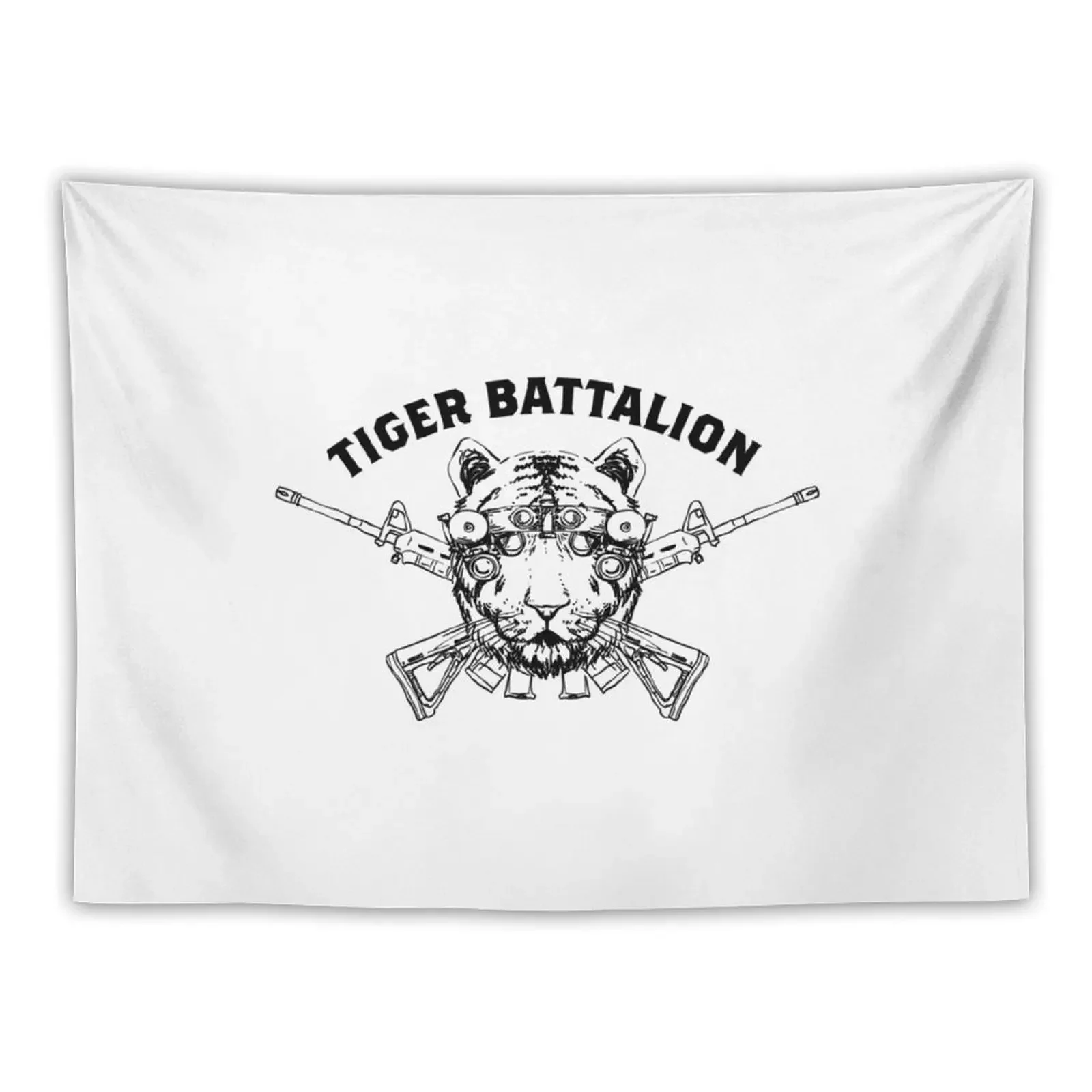 

Tiger Battalion Tapestry Home Decorators Custom Room Decoration Accessories Decorative Wall Mural Tapestry