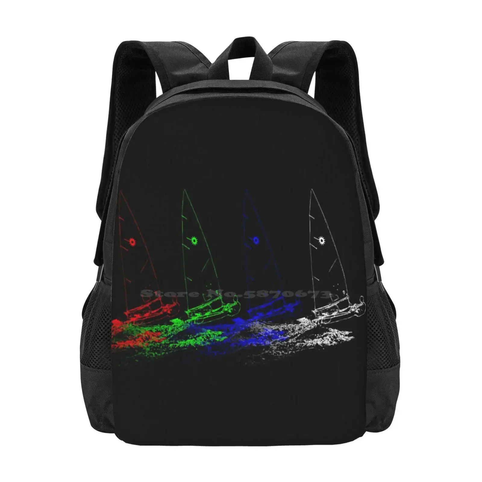 

The Four Lasers Of The Apocalypse - Laser Class Sailing Hot Sale Schoolbag Backpack Fashion Bags Laser Regatta Laser Sailing