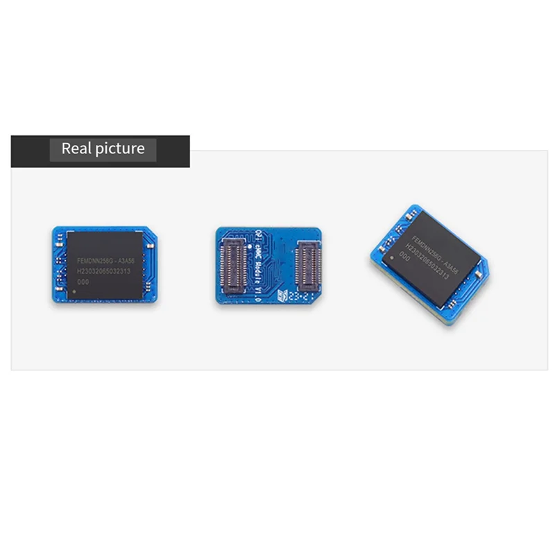 Модуль ABAC-EMMC 32 ГБ Модуль EMMC PCB Модуль для Orange PI 5 32 ГБ Высокопроизводительная плата с быстрым считыванием и скоростью записи Разработка