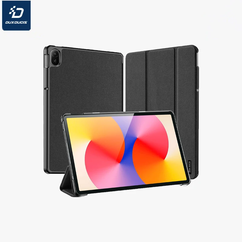 DUX DUCIS woven design tablet protective cover For Huawei MatePad SE 11 Fall prevention Pen slot Trifold stand protect cover