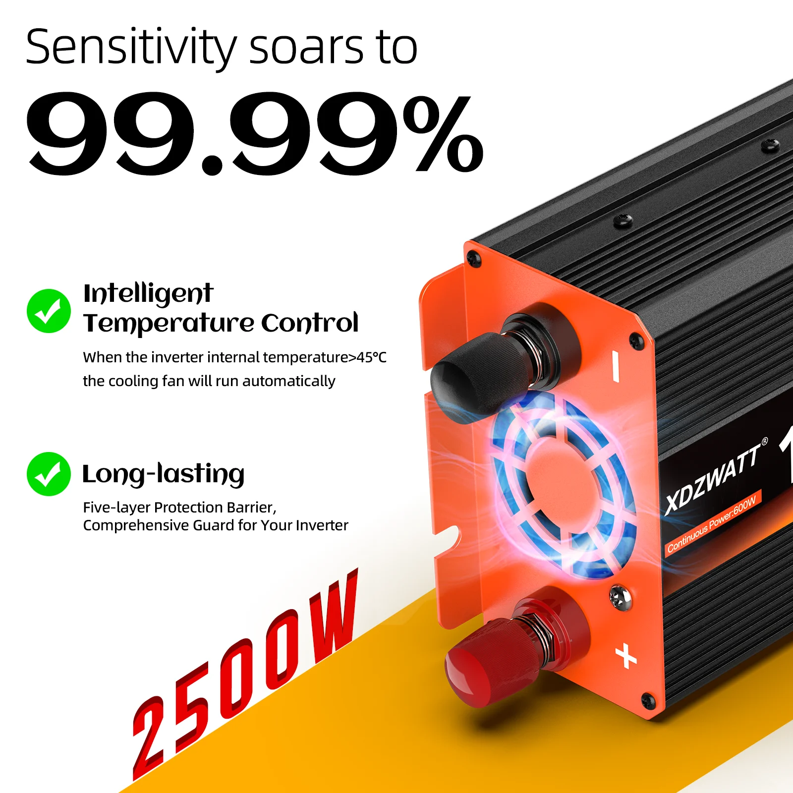 2500 واط الذروة الطاقة نقية شرط لموجة العاكس تيار مستمر 12 فولت إلى التيار المتناوب 220 فولت 230 فولت الاتحاد الأوروبي المقبس ل RV السفر الأجهزة المنزلية شاشة الكريستال السائل حماية