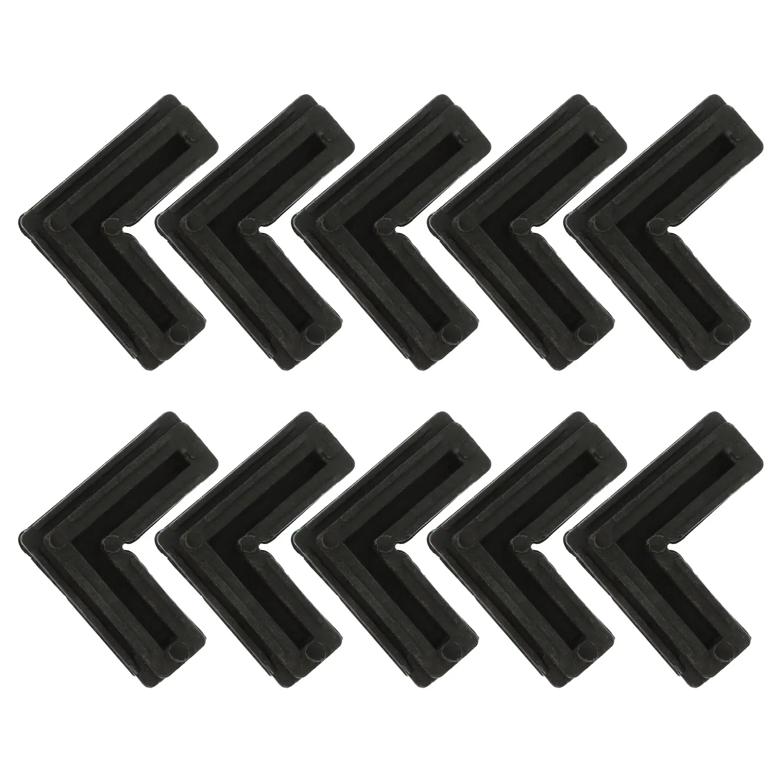 

10pcs Screen Frame Corner Brackets Plastic Replacement Window Repair Kit Insect proof Fixed Angle Accessories