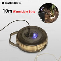 Naturehike BLACKDOG Camping Light Strip 10m Tape Measure Canopy Atmosphere Light Strip LED Outdoor Tent Lamp Hand Crank Storage