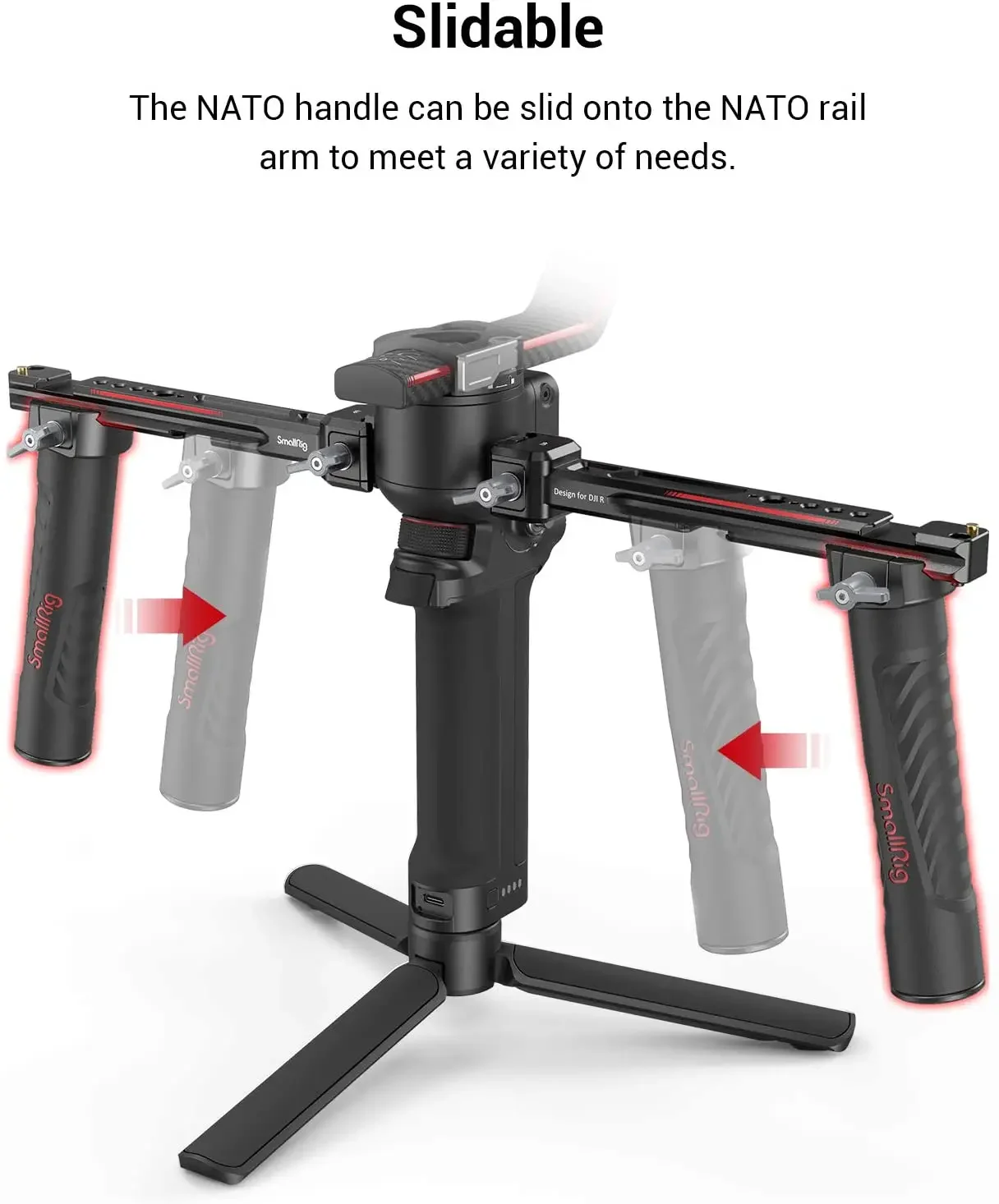 SmallRig 3027 Adjustable Dual - đánh giá và giá Handheld Stabilizer Gimbal
