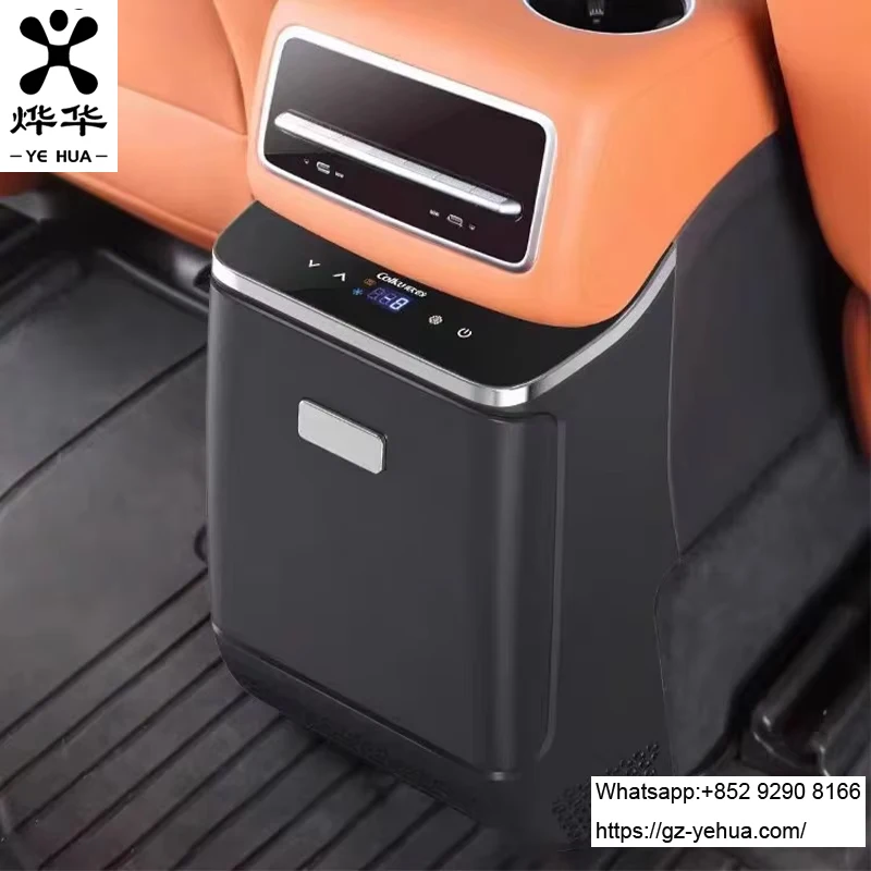 Car Rear Seat Refrigerator For Li lixiang L7 The Central Armrest Box Compressor Refrigeration Keep Warm Car Mounted Refrigerator