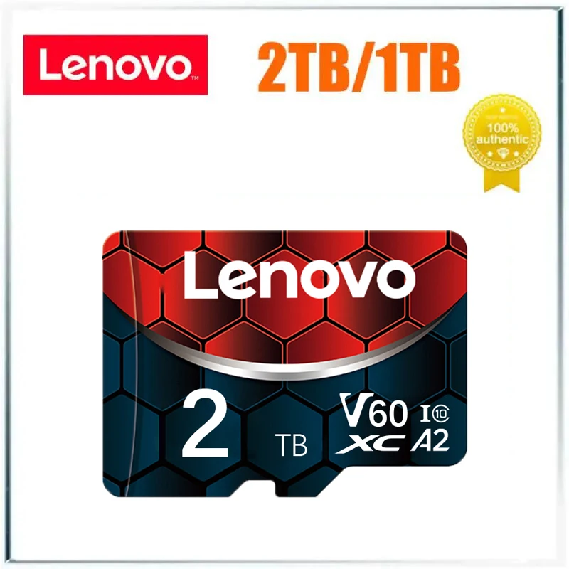 Lenovo 2TB Memory Card High Speed TF Sd Card Class 10 32GB 64GB 128GB 256GB 512GB 1TB Flash Card For Phone Camera Tablet