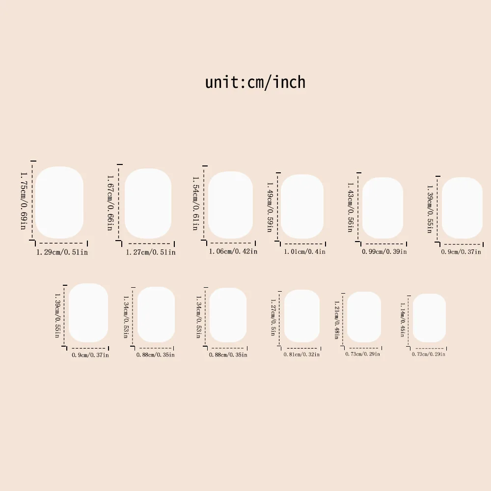 24pcs Red Santa Reindeer Snowflake Christmas Press On Nails Festive Holiday Fake Nails