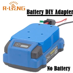 Power Wheel DIY Battery Converter Adapter for Kobalt 24V Lithium Battery 14AWG for Rc Car Rc Truck,DIY use(NO Battery )