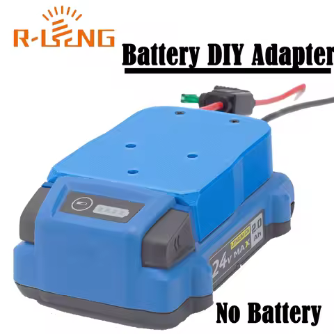 Power Wheel DIY Battery Converter Adapter for Kobalt 24V Lithium Battery 14AWG for Rc Car Rc Truck,DIY use(NO Battery )