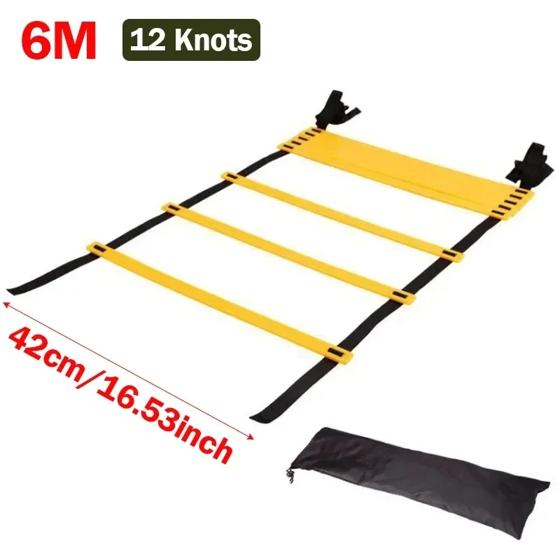 Agility Ladder Set Soccer Speed Parachute Football Cones Set Soccer Football Speed Training Ladder Sports Running Equipment