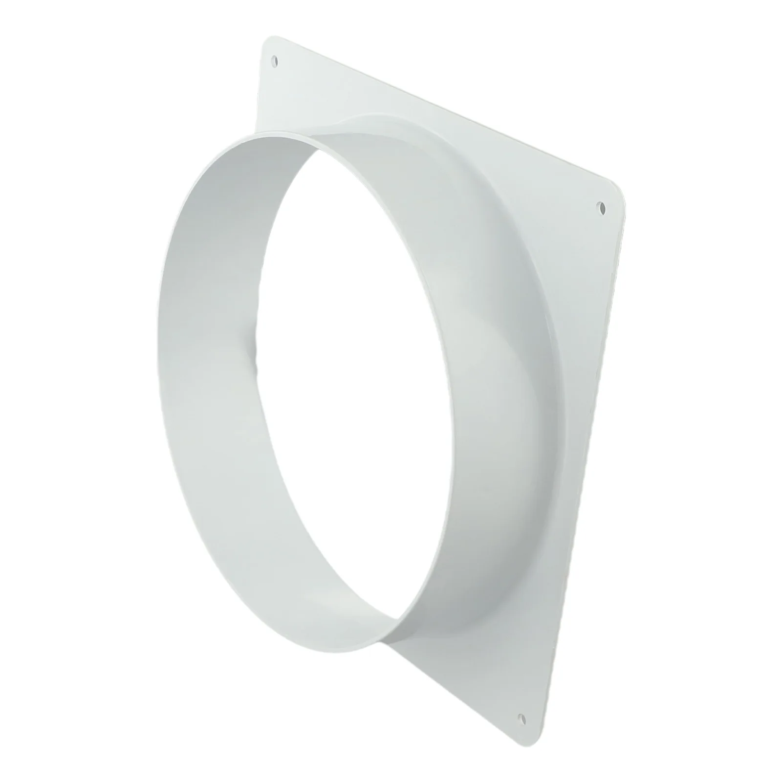 Conexão de flange interface de flange conveniente para tubo de escape de ar condicionado móvel material abs 100mm 150mm 200mm disponível