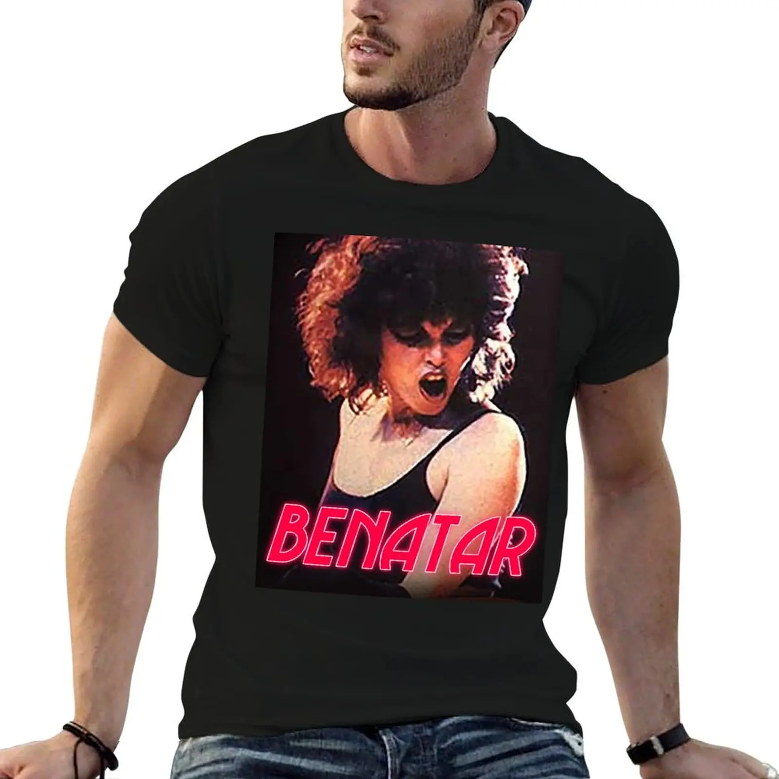 

Pat Benatar T-Shirt printed t shirts for man t shirts for man graphic vintage T-Shirt
