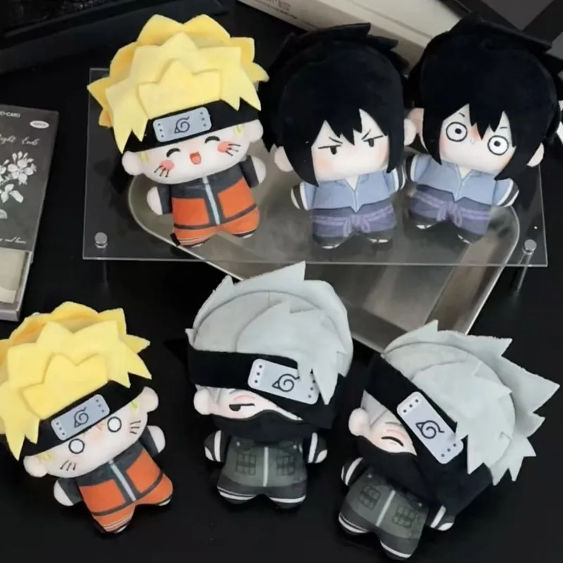 

New 10cm Cartoon Anime Naruto Keychain Pendant Uzumaki Naruto Hainu Body Cute Doll Kakashi Boy Birthday Gift Christmas Gift