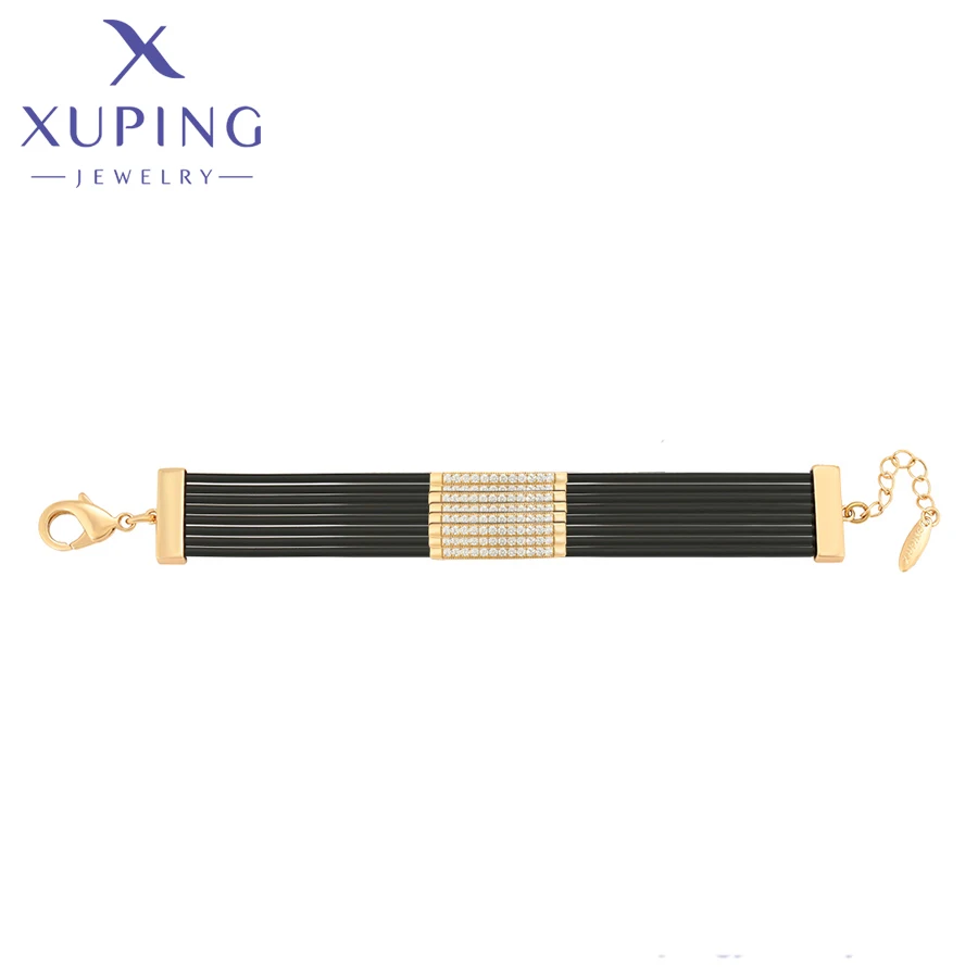 Xuping Jewelry Charm Fashion Elegant European Style Gold Plated Bracelets for Women Girl School  Gift A00303187