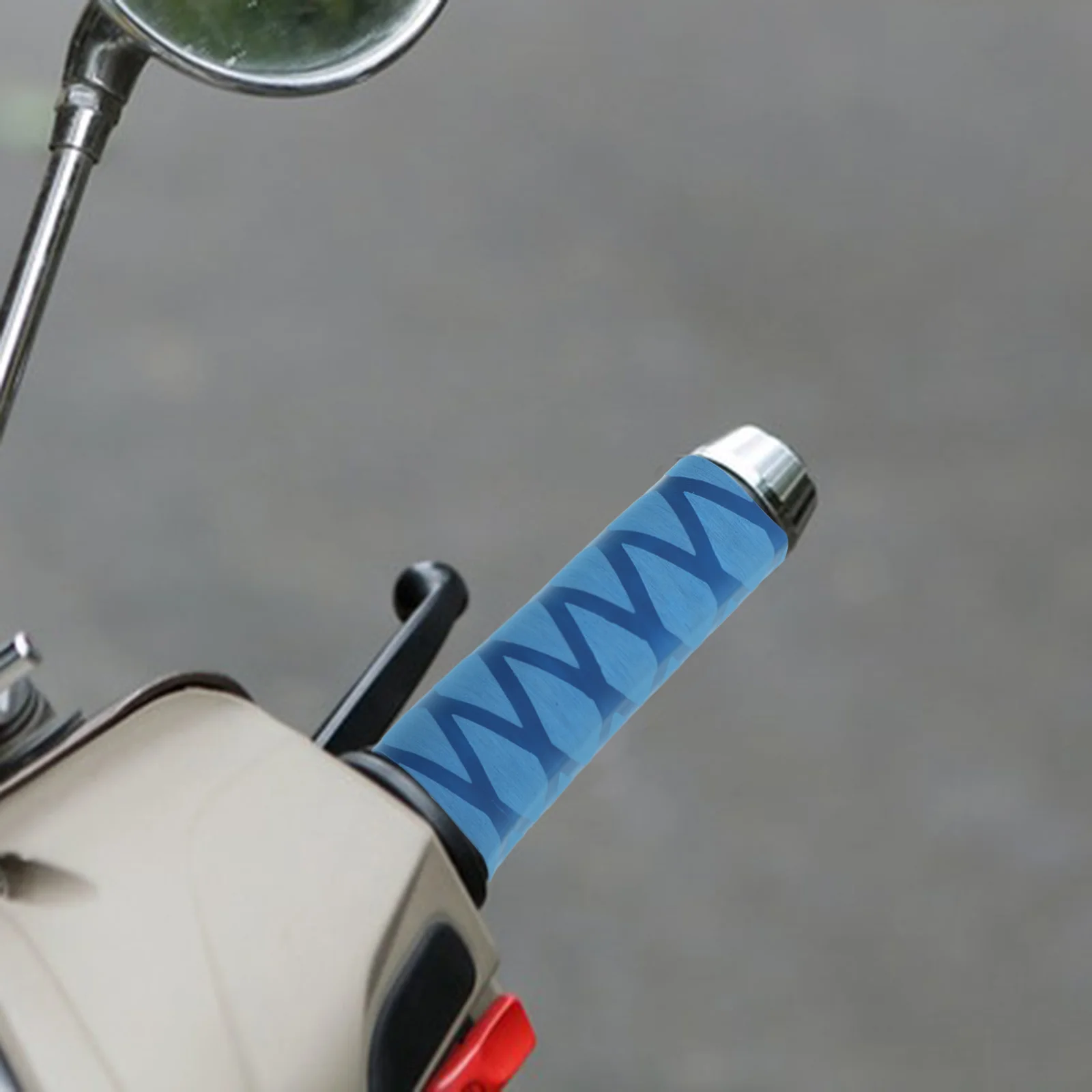 

2 шт. противоскользящие чехлы на руль мотоцикла, удобные и прочные сменные аксессуары для мотоциклов, чехлы на ручки мотоцикла