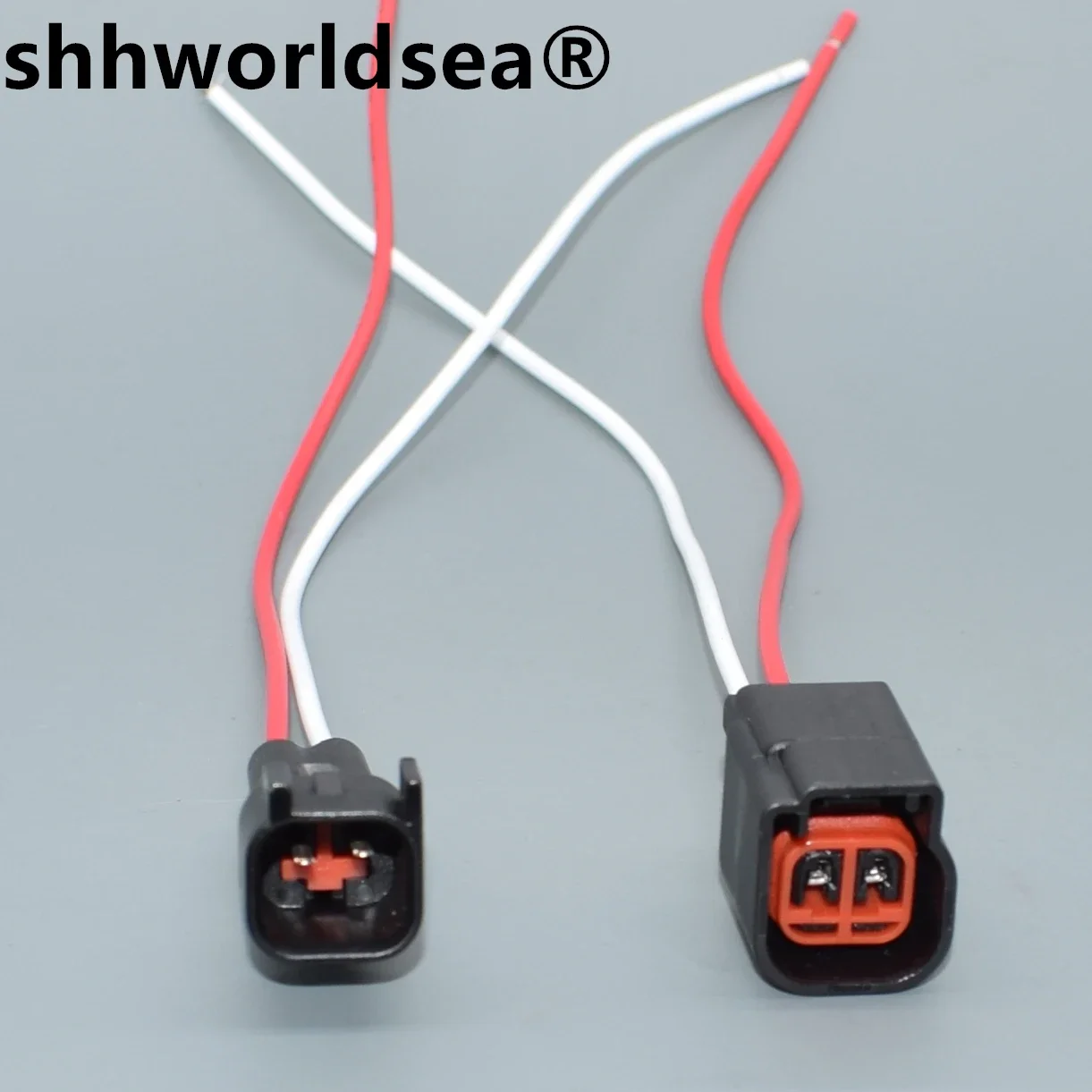 

shhworldsea 2 Pin 1.5 Seires Car Center Horn Wire Harness Plug Automobile Socket Waterproof Connector For Ford Mondeo