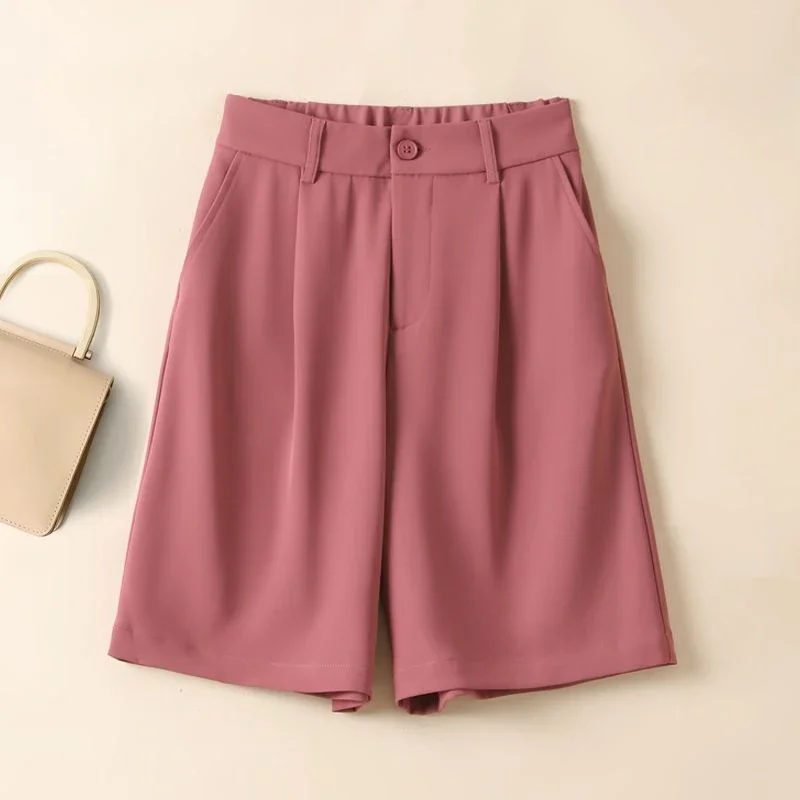 Half Knee Low Price Luxury Harajuku Fashion For Summer Aesthetic XL Bermuda Women's Shorts New In Mid Length Female Short Pants