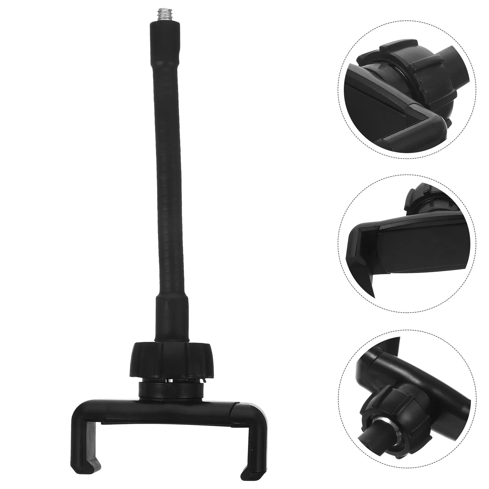 

3Pcs Adjustable 58-85cm Gooseneck Phone Clamp with Silicone Clip for Photography Accessories and Cell Phone Stand