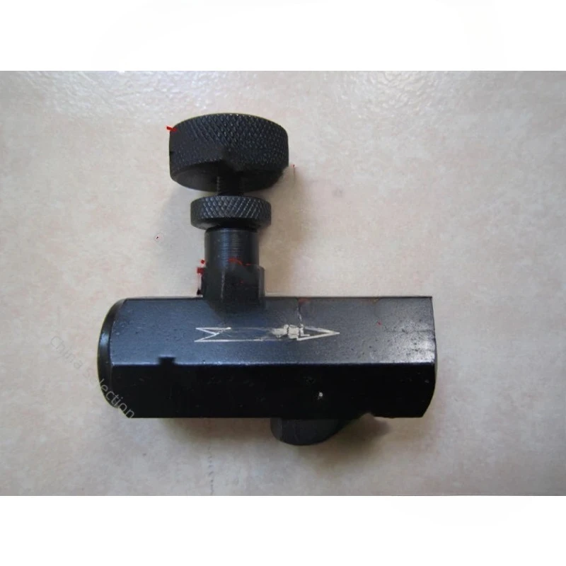 صمام خانق هيدروليكي أحادي الاتجاه KC-02 KC-03 KC-04 06 صمام التحكم في التدفق صمام تنظيم نوع أنبوب ضغط الزيت #1