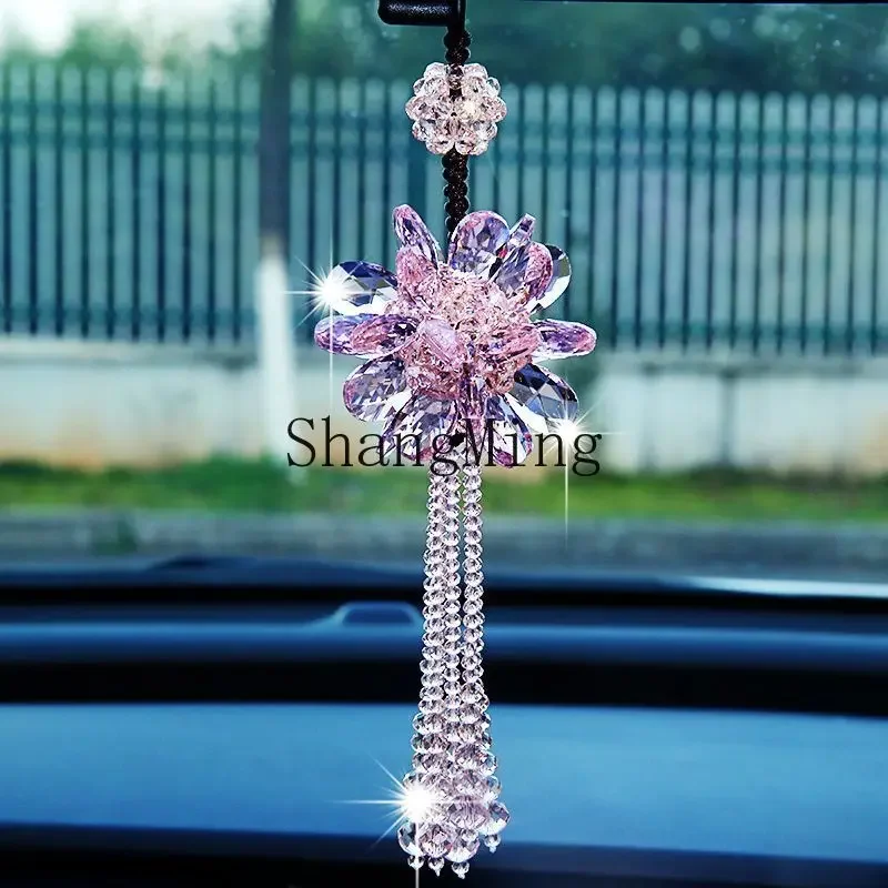 

CLL Car Accessories Car Accessories Rearview Mirror Crystal Pendant Pendant Style