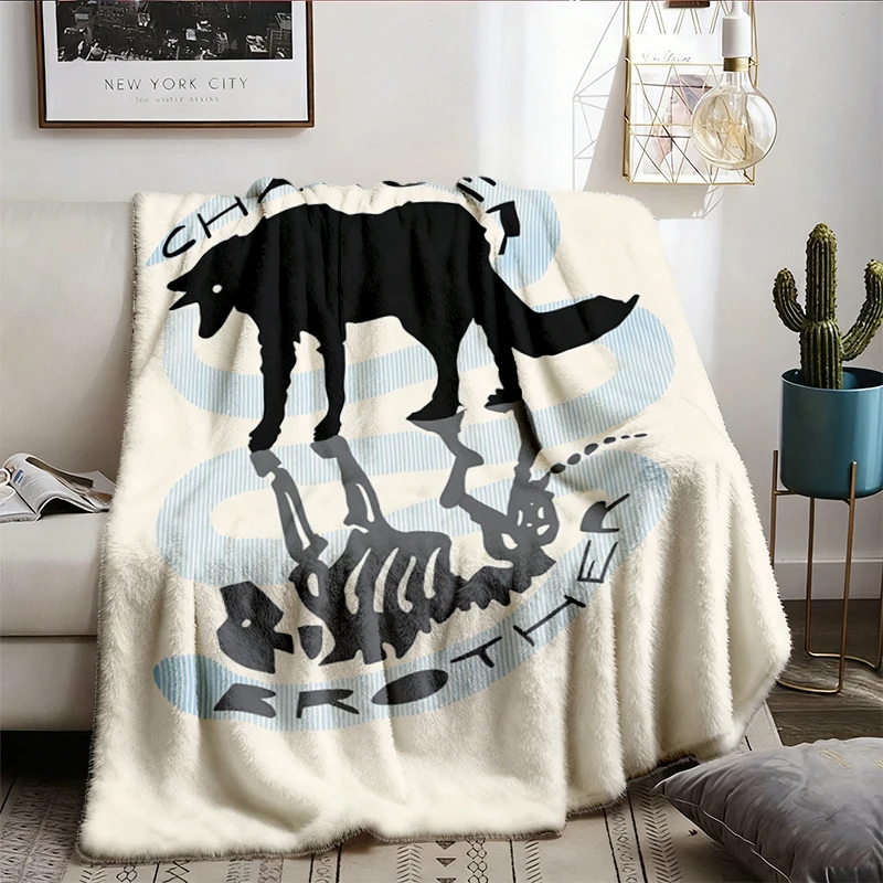 Nighteyes + Fitz Comfy Blanket Realm of the Elderlings Merch, Tawny Trilogy, Farseer Merch, Robin Hobb, Bookish Merch