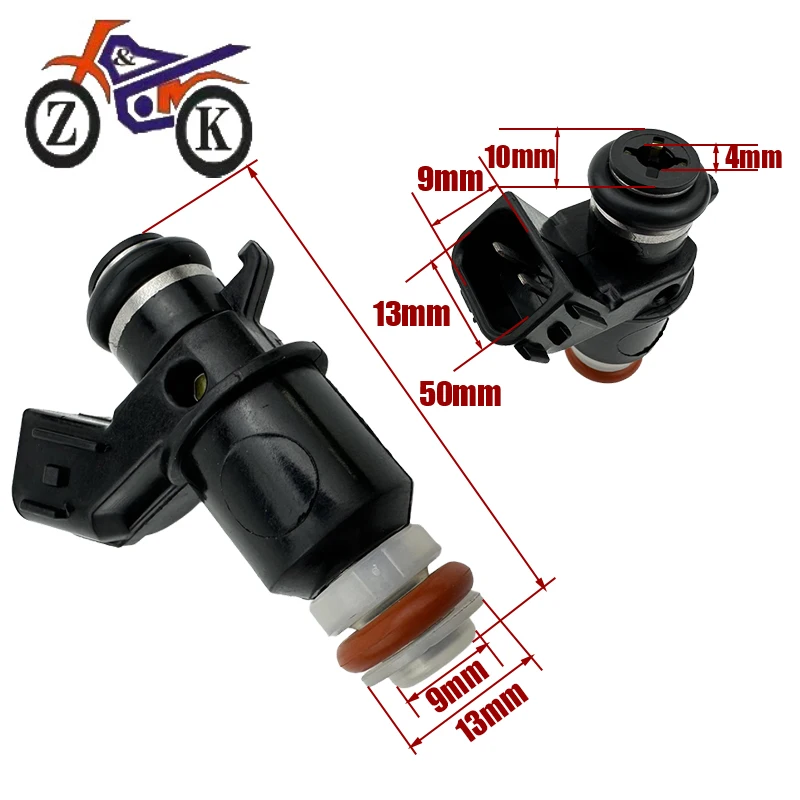 Fuel Injector For SYM JOYMAX 250I GTS 250 VTS250 EVO250 GTS300 Citycom 300 EFI Scooter Fuel Injector Replacement 06414-HMC-000 view 4