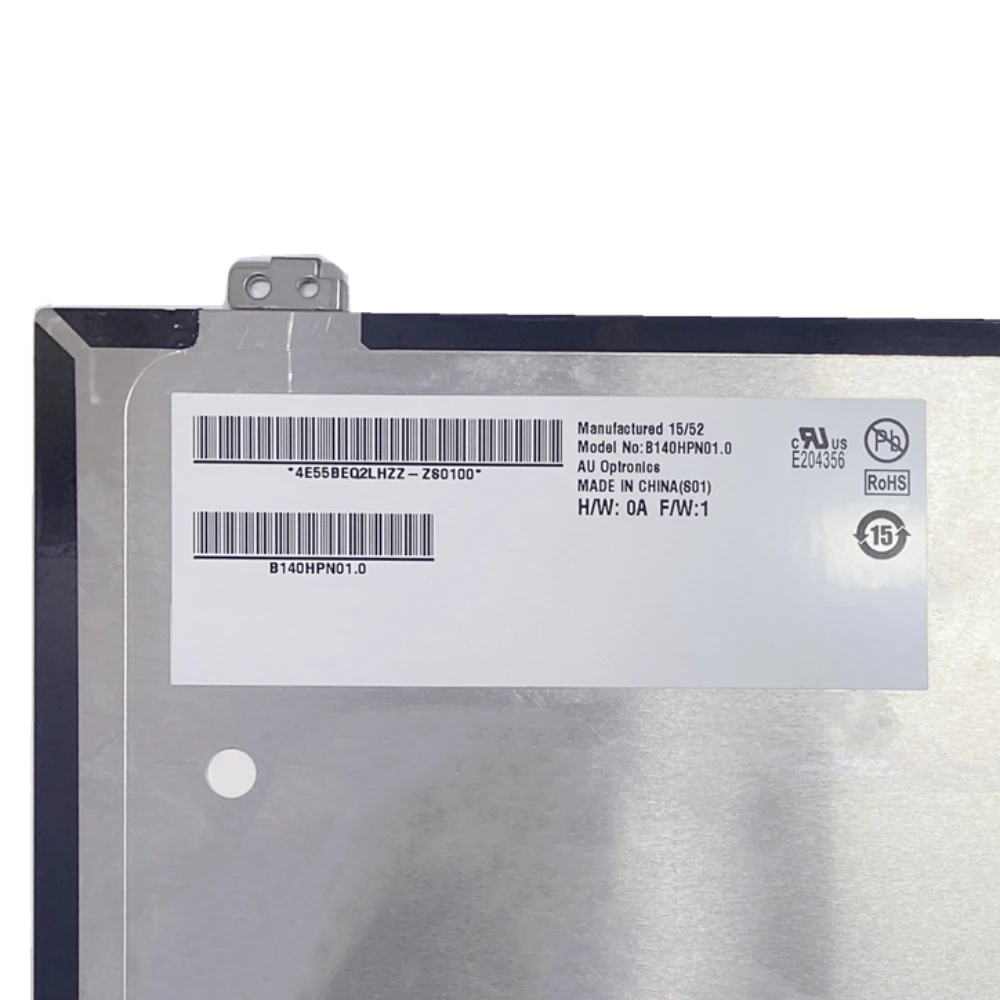 

B140HPN01.0 14.0 inch 30pins Laptop LCD screen
