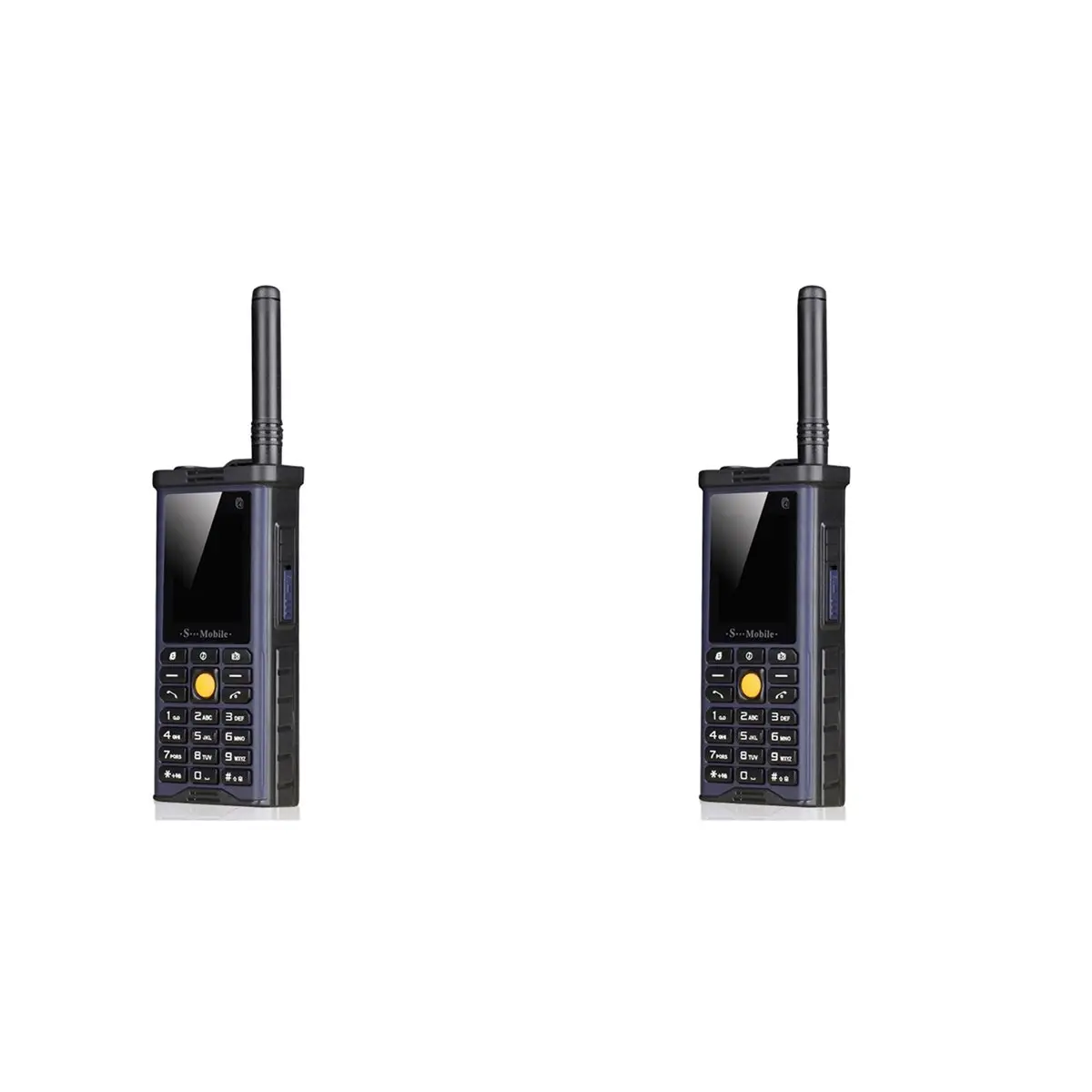 T31C-2X هاتف محمول متين خارجي قوة كبيرة هوائي الاستعداد الطويل إشارة جيدة أربعة بطاقات Sim صندوق ثلاثي الأبعاد مكبر صوت الكتاب الاليكتروني-أزرق داكن #3