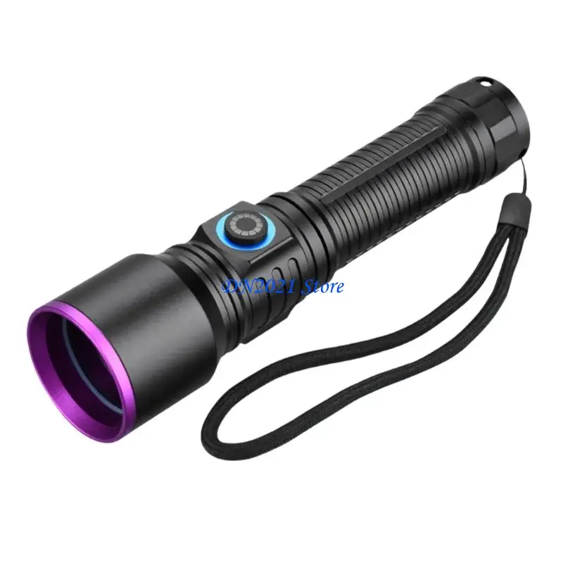 F3KE High Power Ultraviolets Blacklight Flashlight 50Lumens For Detecting Fake Banknotes And Identifying Gemstones Flaws