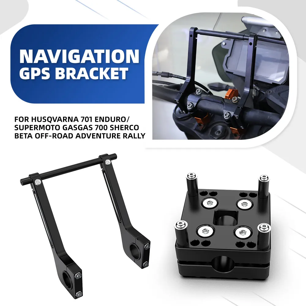

Navigation Holder Bracket Roadbook Mount Kit For Husqvarna 701 Enduro/Supermoto GasGas 700 Sherco Beta Off-road Adventure Rally