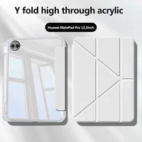 Funda para tableta Huawei Matepad 12X 2024 12 Air 12 SE 11 11,5 S 11 pulgadas funda protectora de cuero a prueba de golpes con soporte para bolígrafo Coque