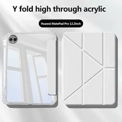 Tablet Case for Huawei Matepad 12X 2024 12 Air 12 SE 11 11.5 S 11 Inch Leather Shockproof Protective Cover with Pen Holder Coque