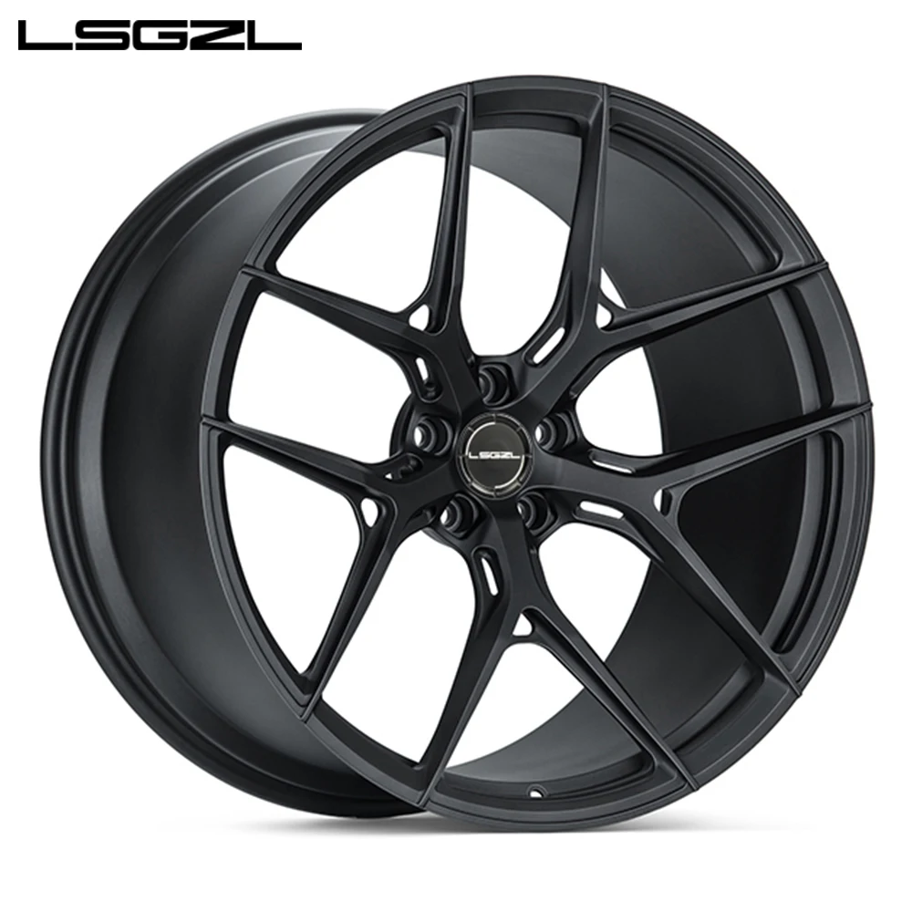 LSGZL Custom Forged Monoblock OEM 5x127 5X112 5X130 Wheel Rims 15-26 Inch 5x112  5x114.3 for  VW BMW