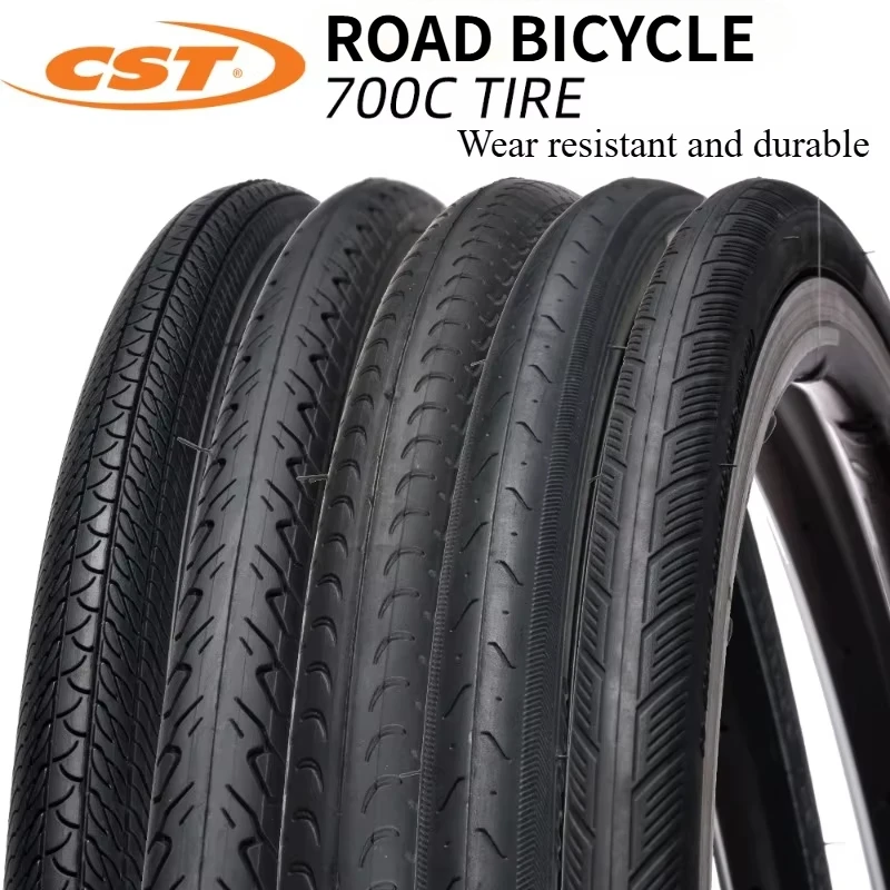 700C ROAD BICYCLE TIRE 700X23C 700X25C 700X28C 700X32C 622 CST ROAD BIKE TYRE CLINCHER TRAVEL CITY CYCLING