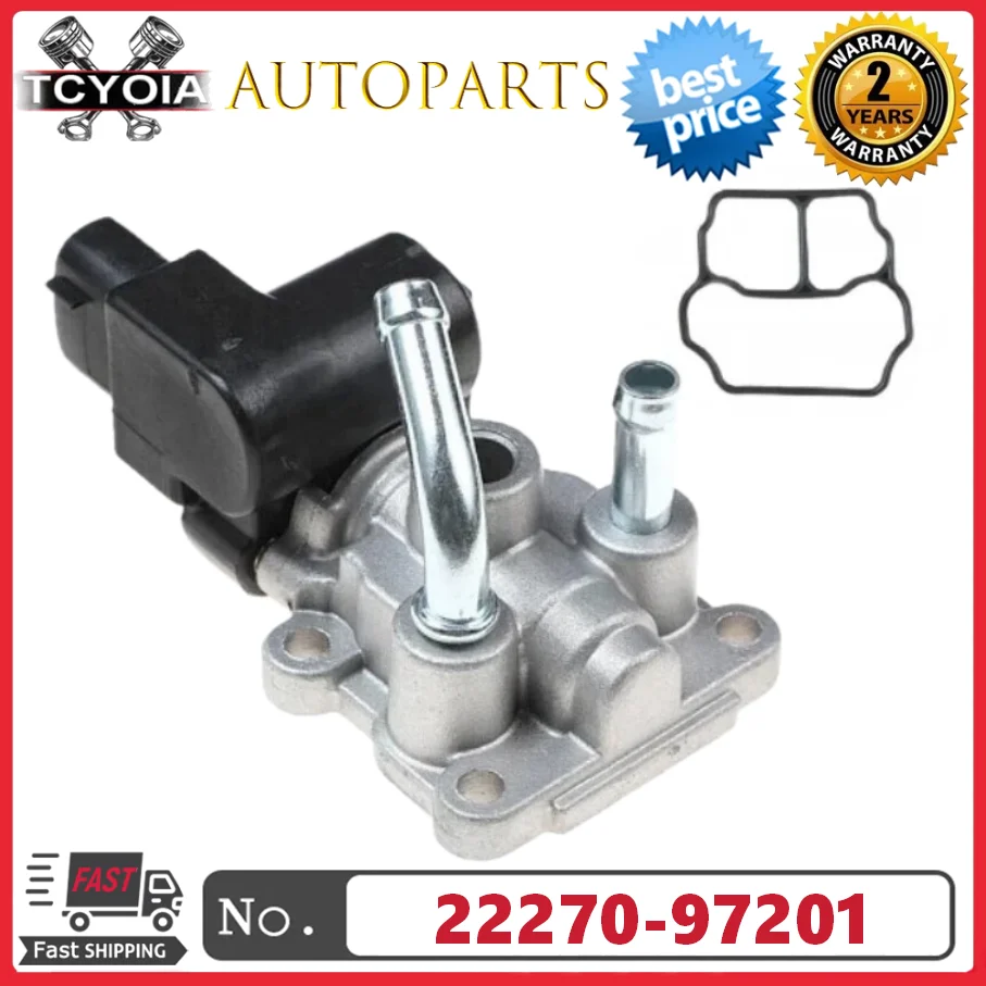 

Idle Air Control Valve IAC 22270-97201 2227097201 For TOYOTA DAIHATSU Cuore VI L7 1.0 1998-2003