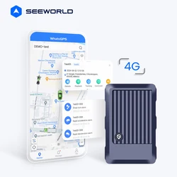 4G GPS Car Tracker Трекер Для Машины With Strong Magnet IP67 Waterproof 10000mAh Battery Long Distance Tracking Device