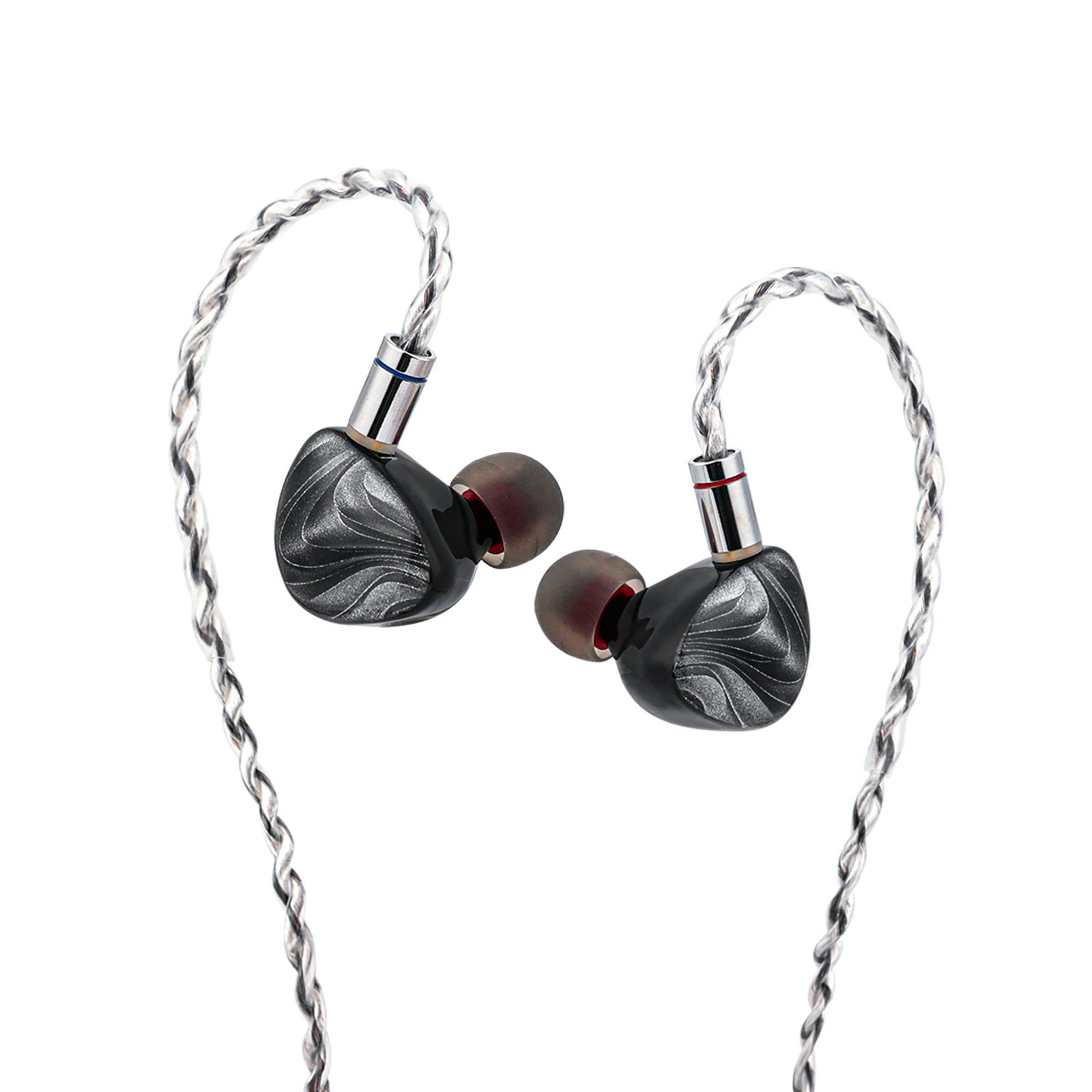 TINHIFI P1 MAX II In-Ear HiFi Earphones 14.2mm Planar Driver Wired IEMs Monitors Textured Bass 0.78mm 2pin & 3.5MM Connector