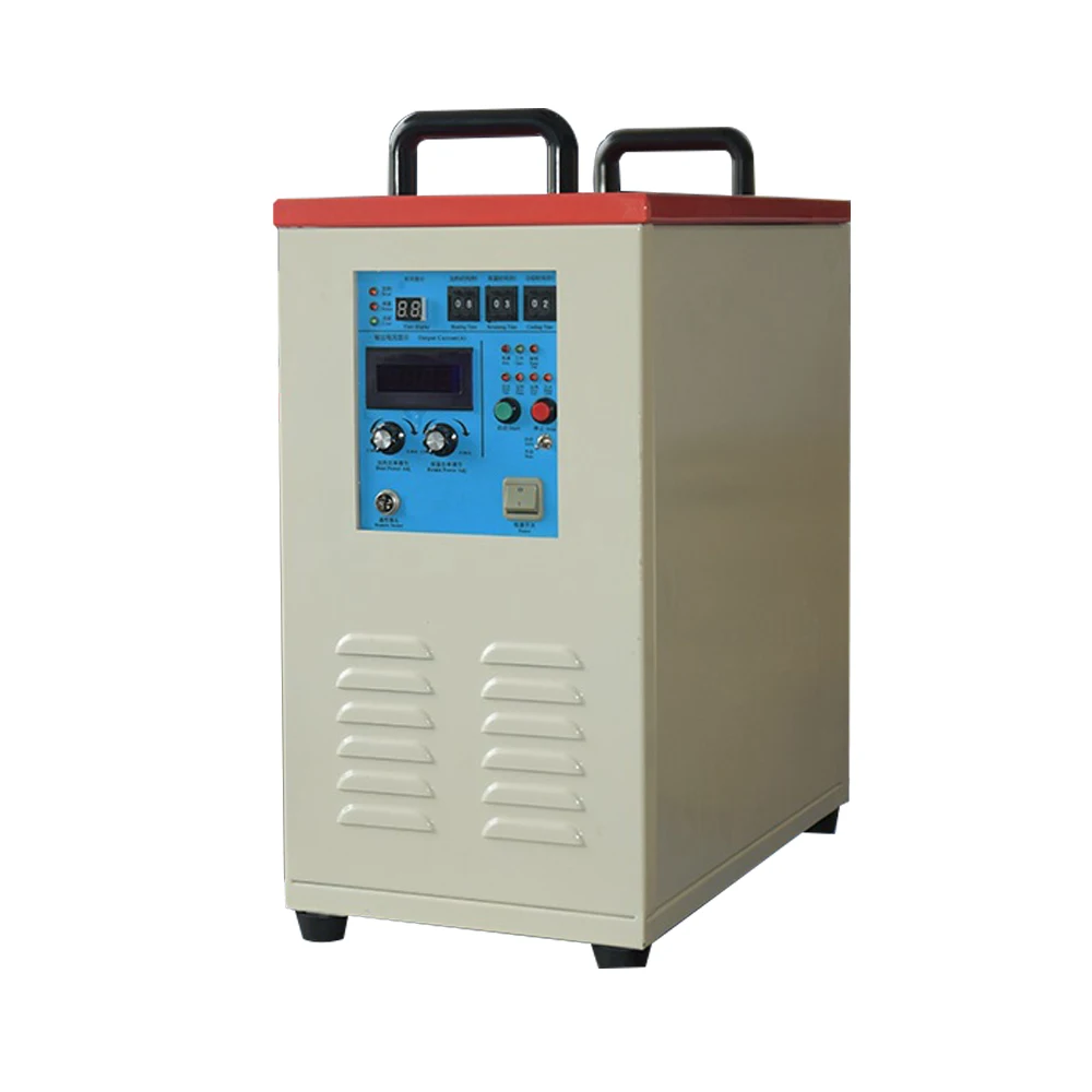 80KW High frequency induction heater Quenching and annealing equipment 380v welding machine Metal melting furnace