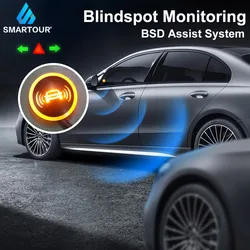 Car BSD BSM Blind Spot Radar Detection System Microwave Sensor Change Lane Driving Assistance Reversing Radar 24Ghz Blind Spot