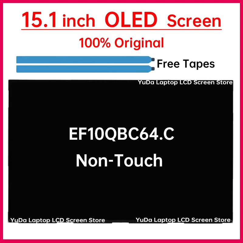 

15.1" OLED LCD Screen EF10QBC64.C For Lenovo Legion 5 15IRX10 15AHP10 15IAX10 15AKP10 Display Matrix Panel Replacement Non-Touch